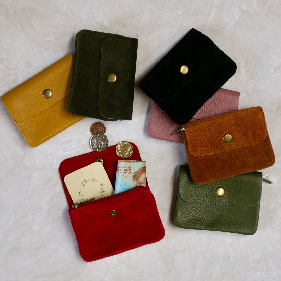 Maison Fanli - Leather Coin Purse - The Flower Crate