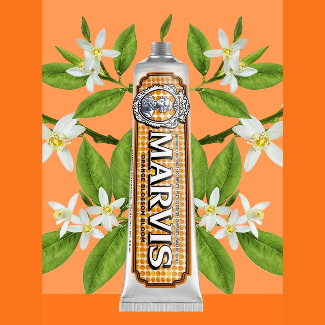 Marvis Toothpaste - Limited Edition Orange Blossom - The Flower Crate