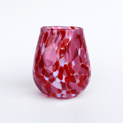 Matthew Hall - Hand Blown Glass Love Day Tumbler - The Flower Crate