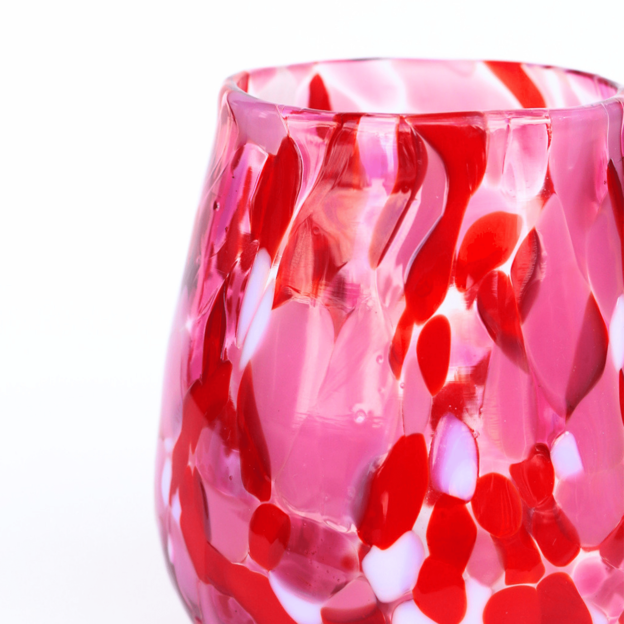 Matthew Hall - Hand Blown Glass Love Day Tumbler - The Flower Crate