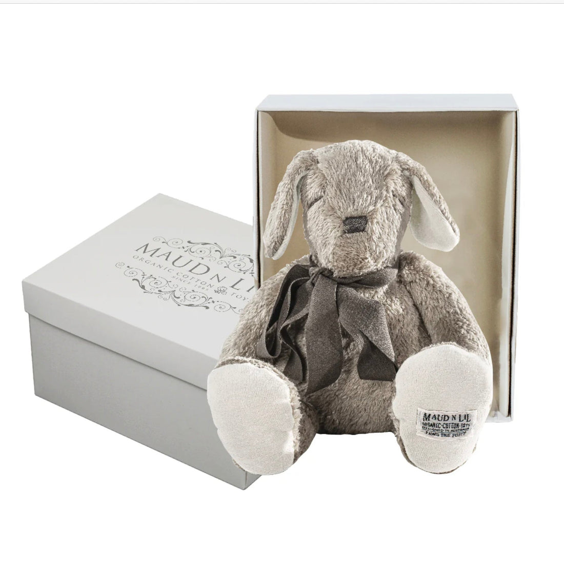 Maud N Lil - Organic Floppy Paws the Puppy - The Flower Crate