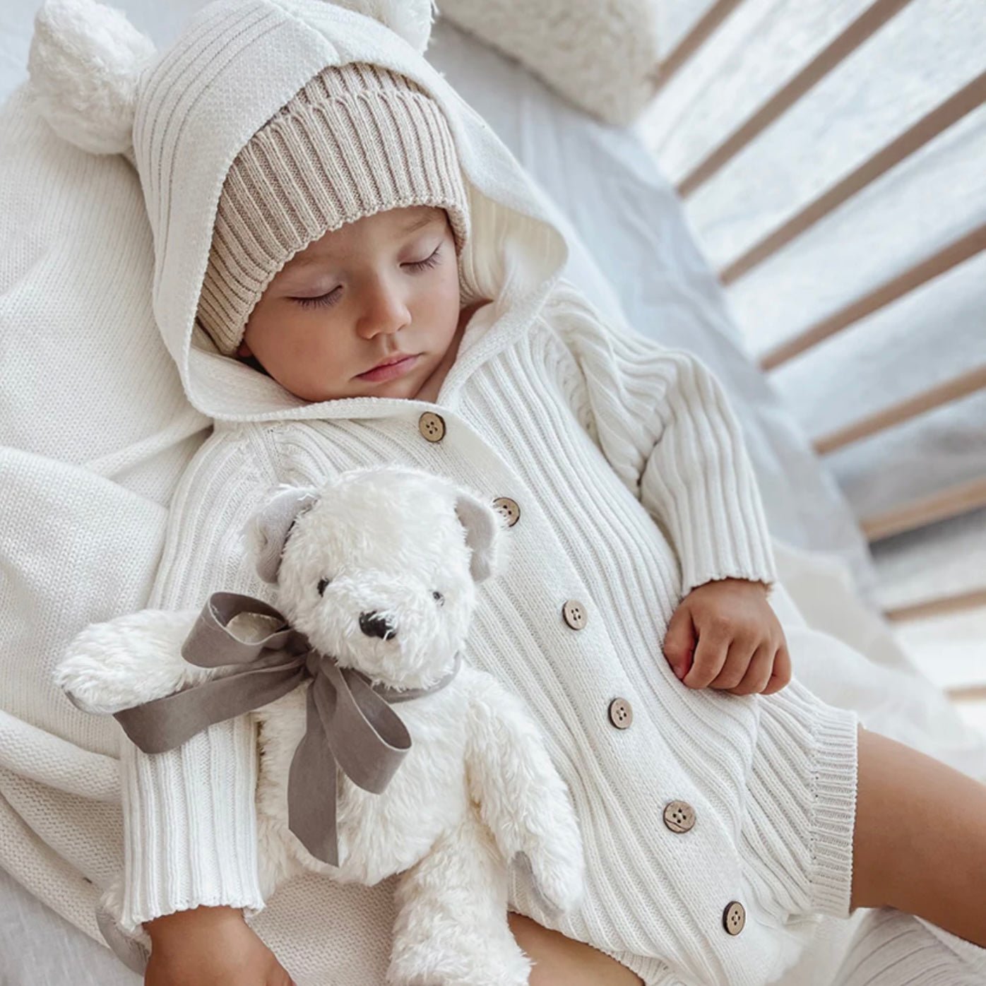 Maud N Lil - Organic Teddy Bear - The Flower Crate