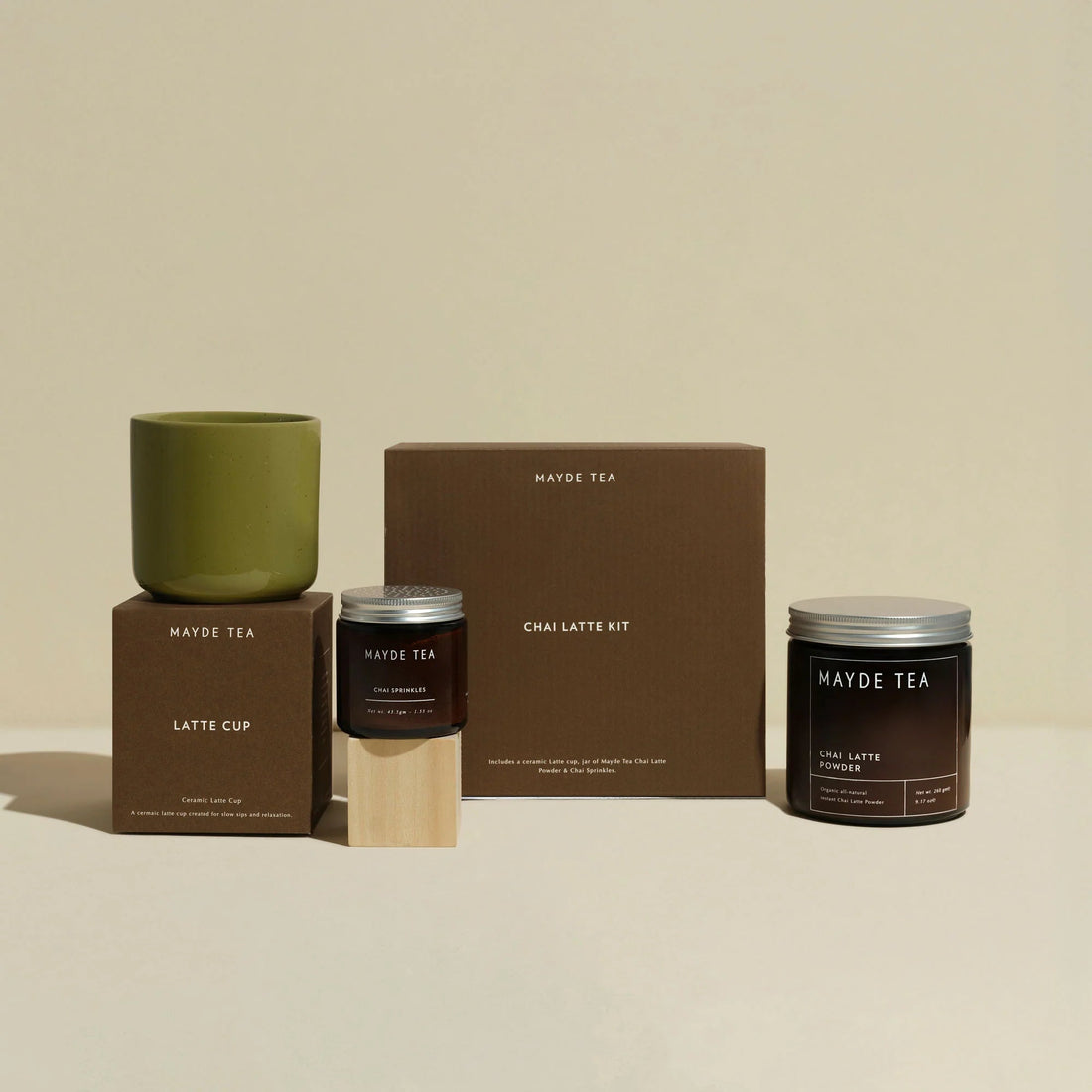 Mayde Tea - Chai Latte Kit - The Flower Crate