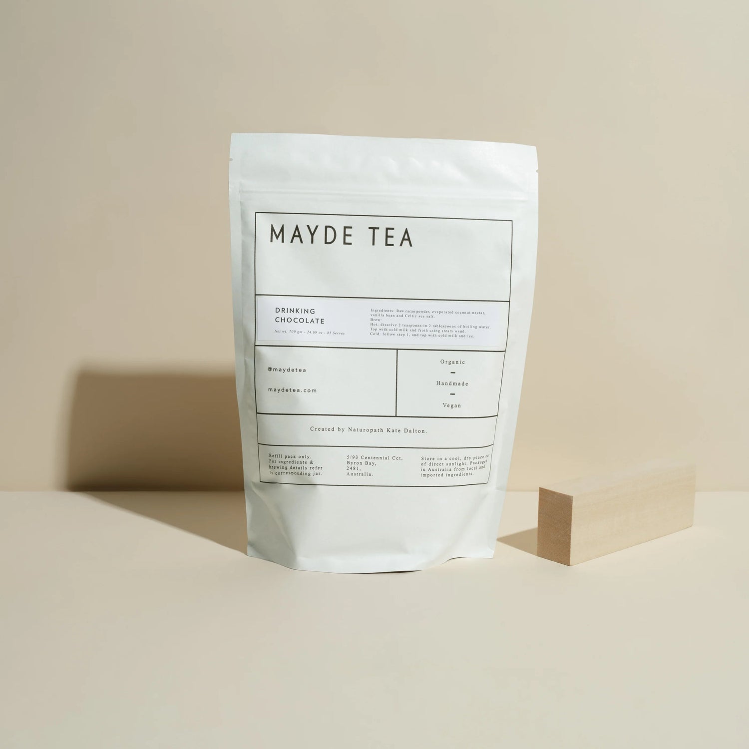 Mayde Tea - Drinking Chocolate - The Flower Crate