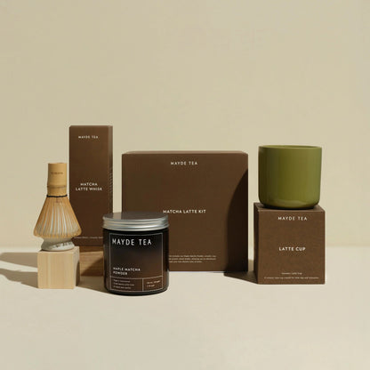Mayde Tea - Matcha Latte Kit - The Flower Crate