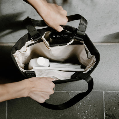 Memobottle - A3 Daily Tote, Black Ash - The Flower Crate