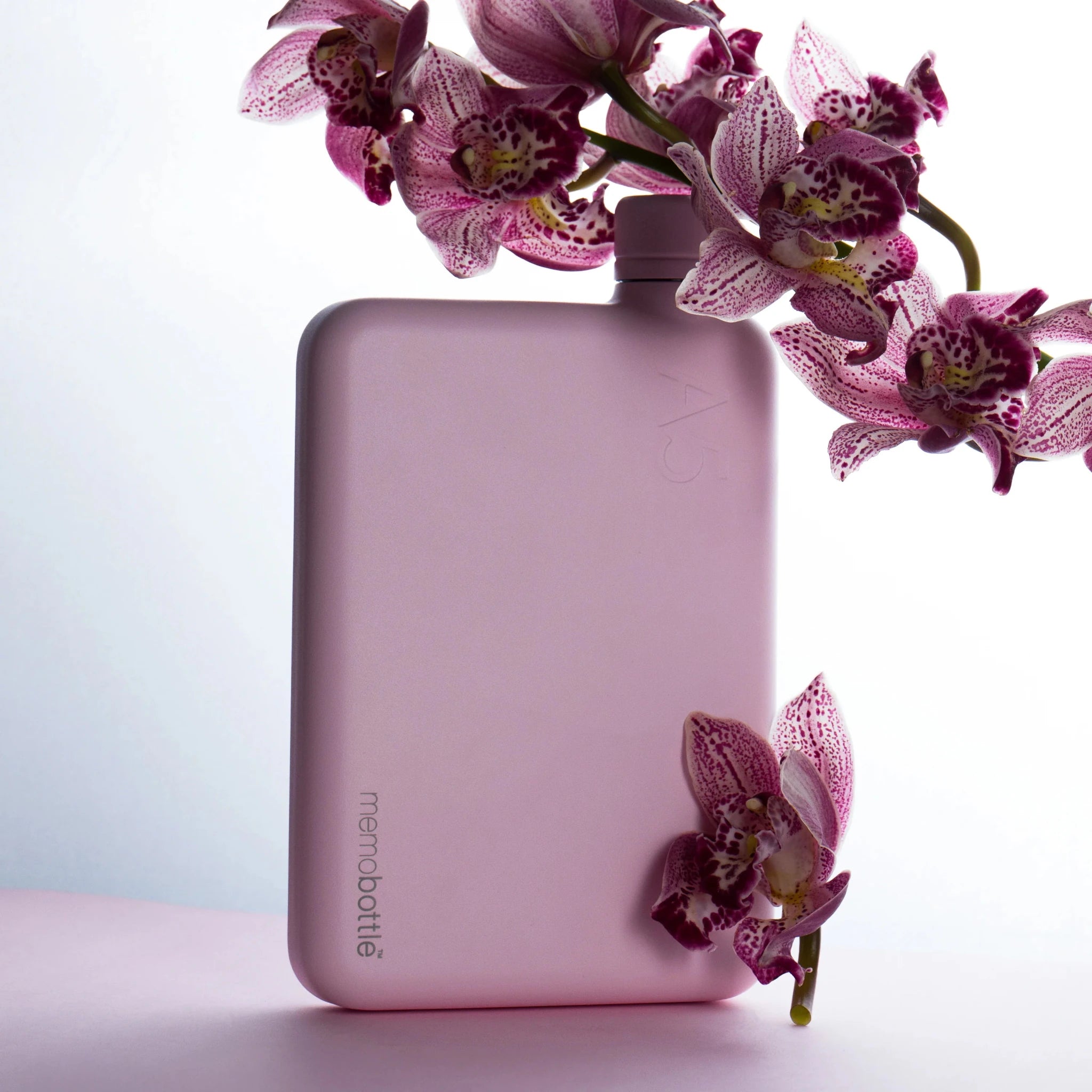 Memobottle - A5 Stainless Steel, Pink Salt - The Flower Crate