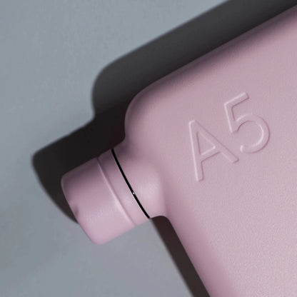 Memobottle - A5 Stainless Steel, Pink Salt - The Flower Crate