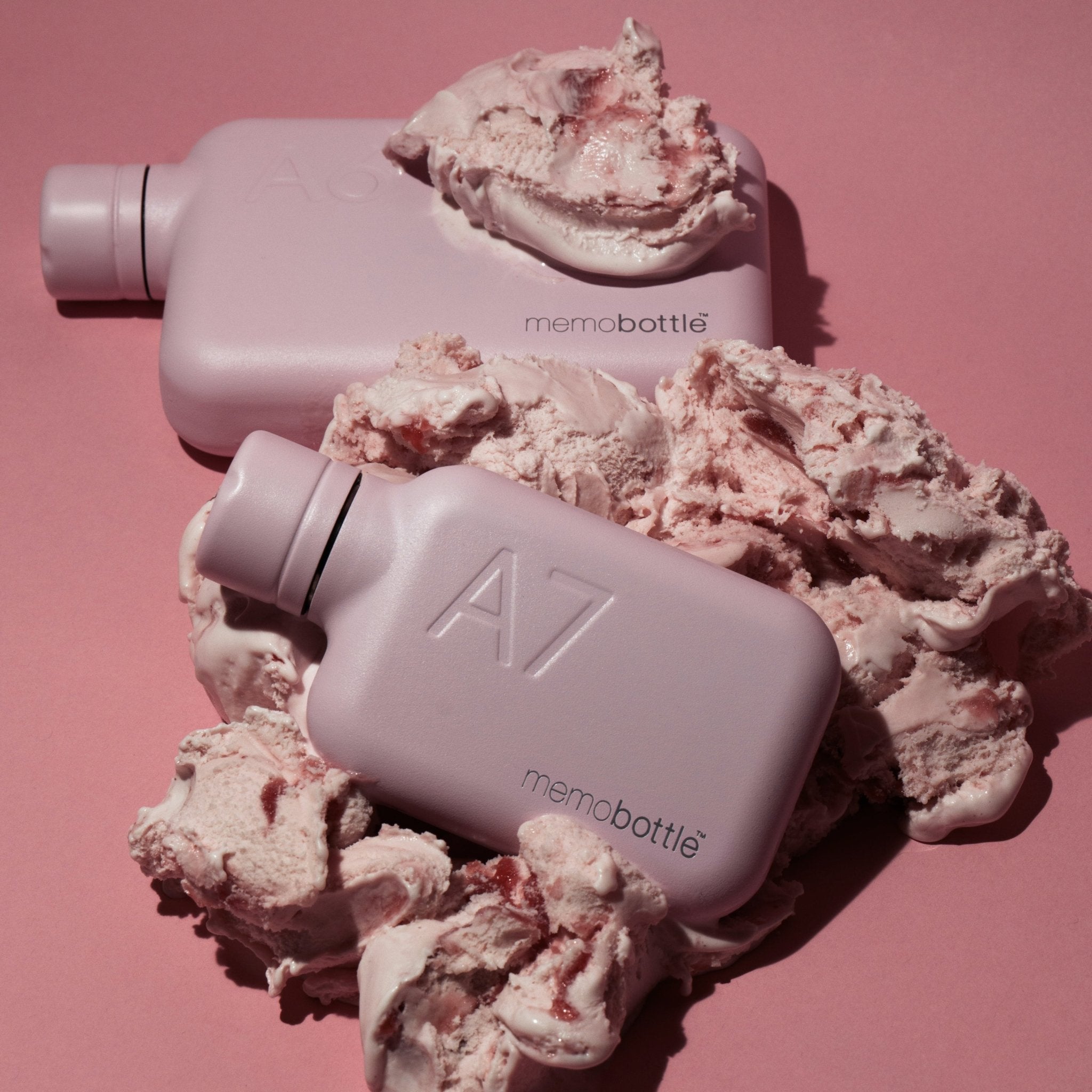 Memobottle - A7 Stainless Steel, Pink Salt - The Flower Crate