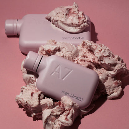 Memobottle - A7 Stainless Steel, Pink Salt - The Flower Crate