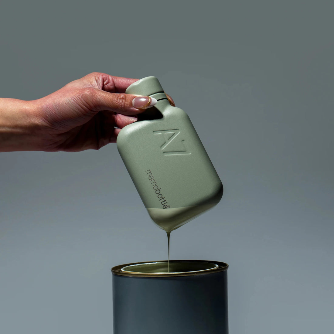 Memobottle - A7 Stainless Steel, Pistachio - The Flower Crate