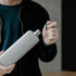 Memobottle - Slim Stainless Steel, Silver - The Flower Crate