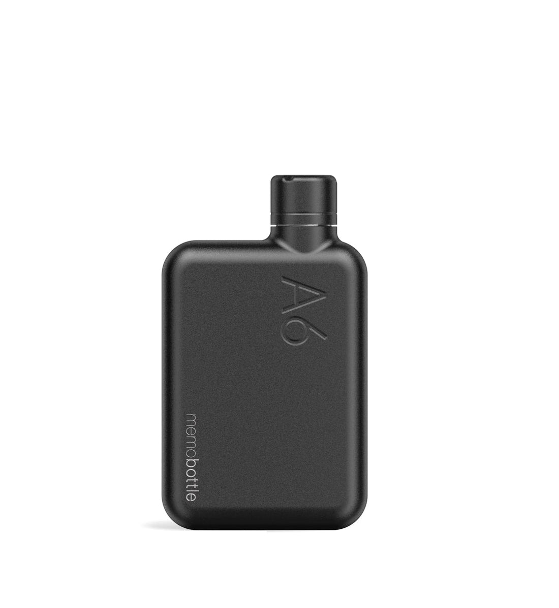 Memobottle - Stainless Steel A6, Black - The Flower Crate