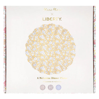 Meri Meri - Liberty Mixed Set Melamine Plates - The Flower Crate