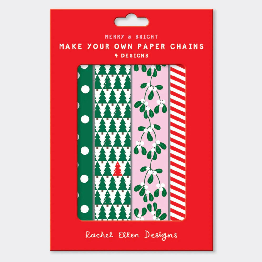 Merry &amp; Bright Paper Chain Kit - The Flower Crate