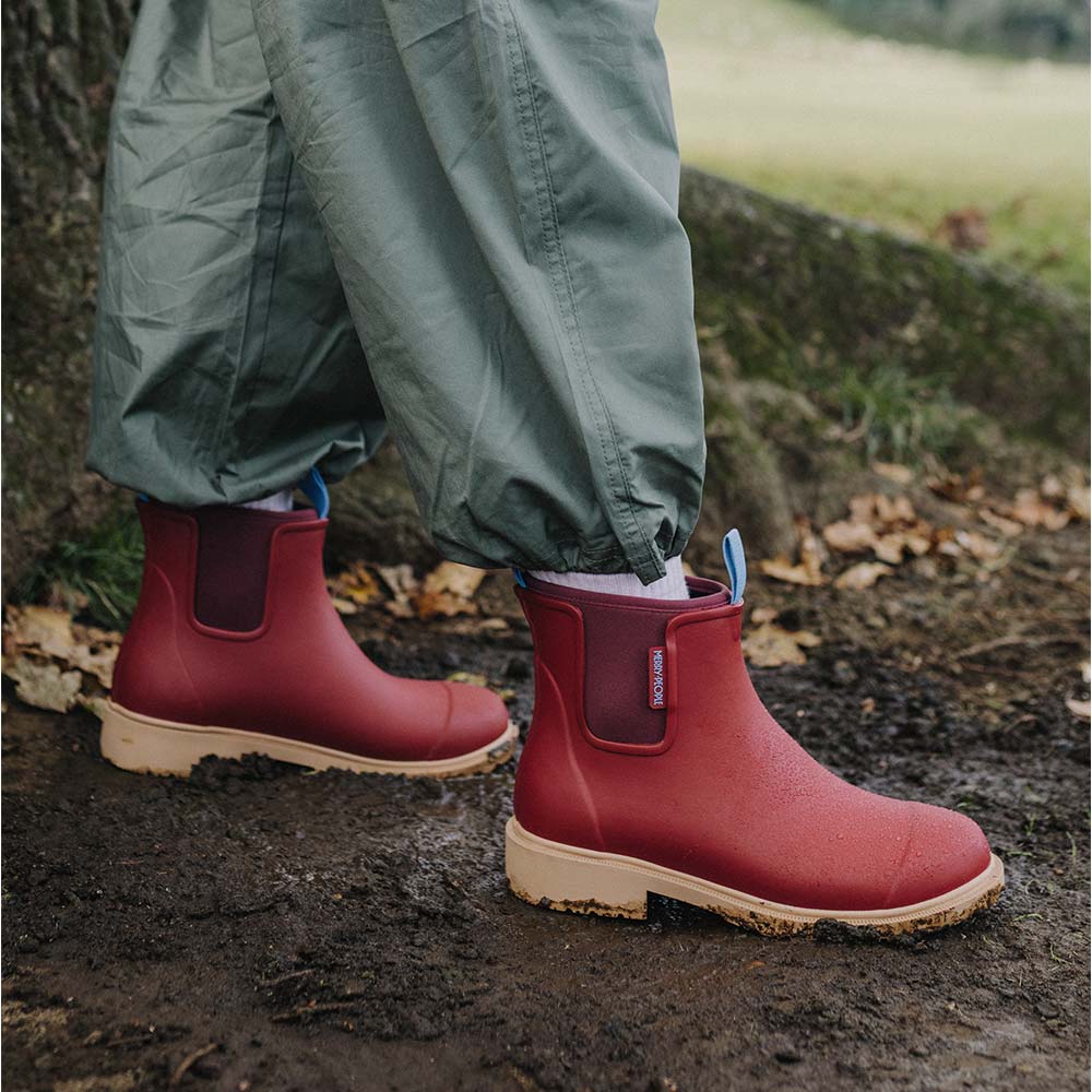 Merry People - Bobbi Boot, Brick Red - The Flower Crate