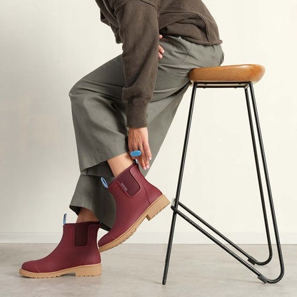 Merry People - Bobbi Boot, Brick Red - The Flower Crate