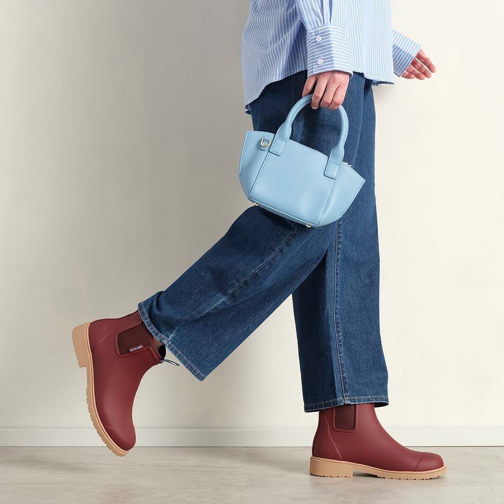 Merry People - Bobbi Boot, Brick Red - The Flower Crate
