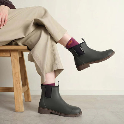 Merry People - Bobbi Boot, Charcoal - The Flower Crate