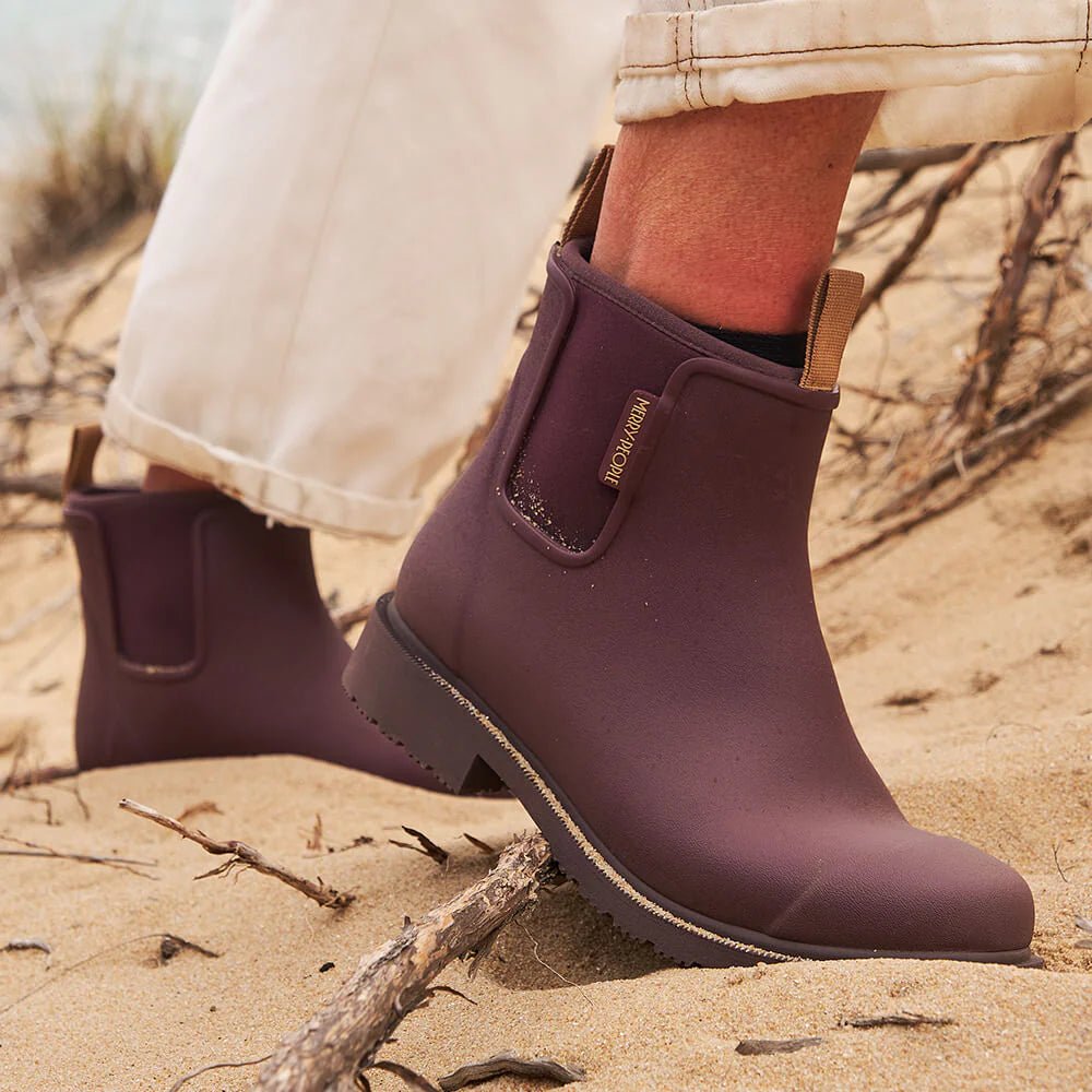 Merry People Bobbi Boot - Dark Cherry - The Flower Crate