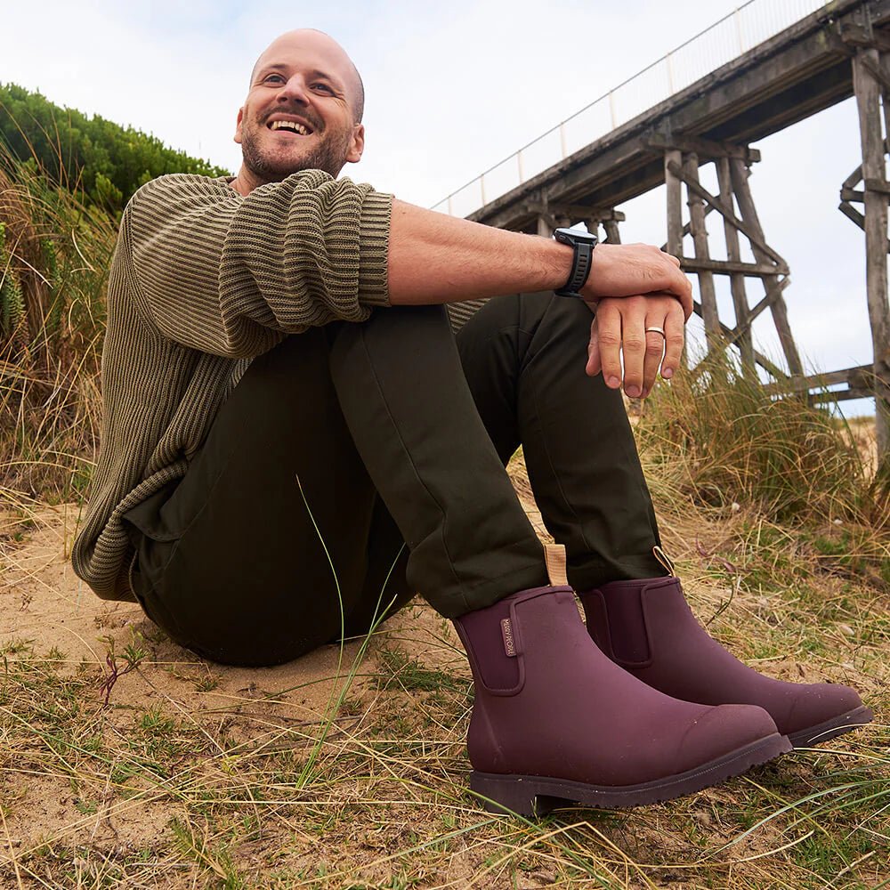 Merry People Bobbi Boot - Dark Cherry - The Flower Crate