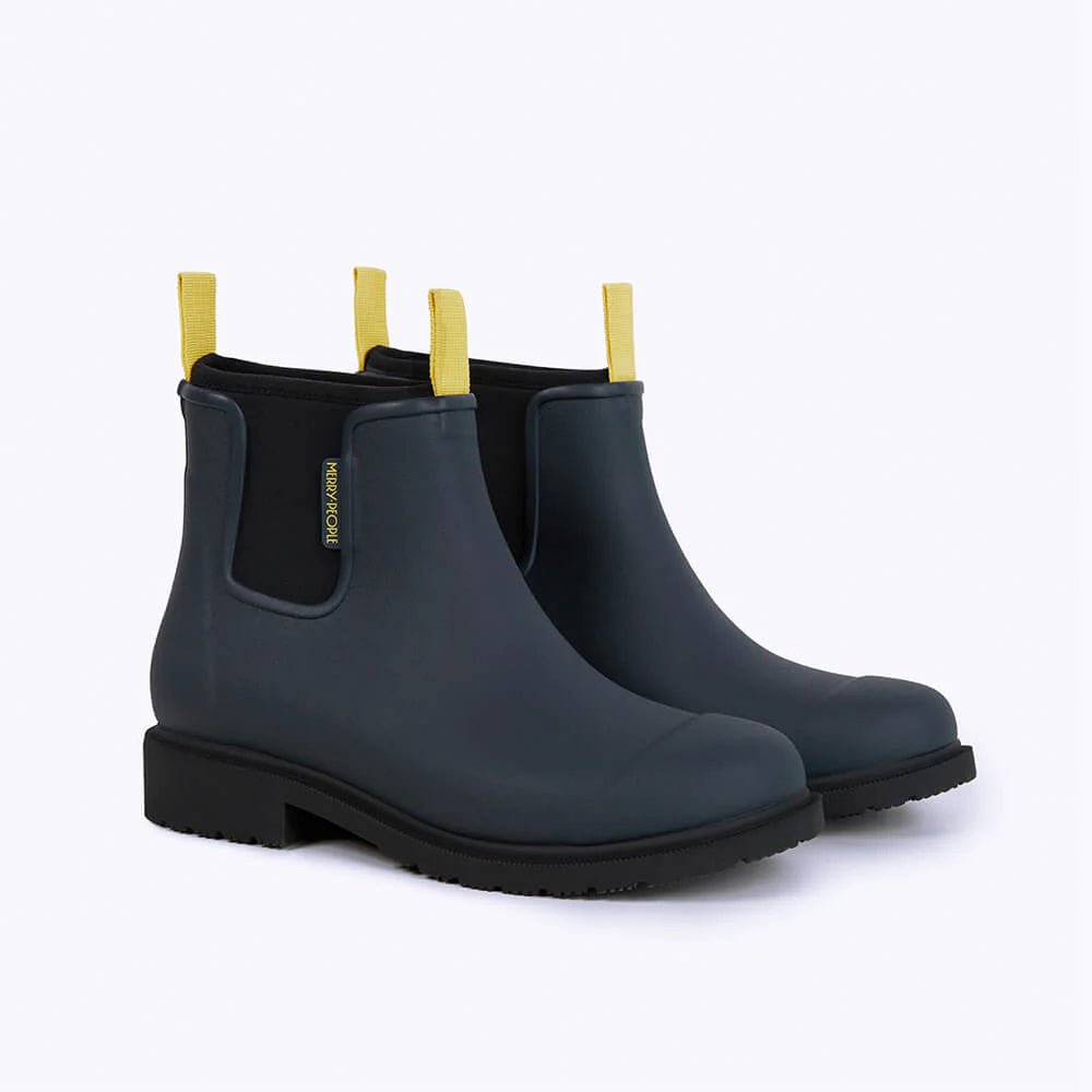 Merry People Bobbi Boot - Midnight Blue - The Flower Crate