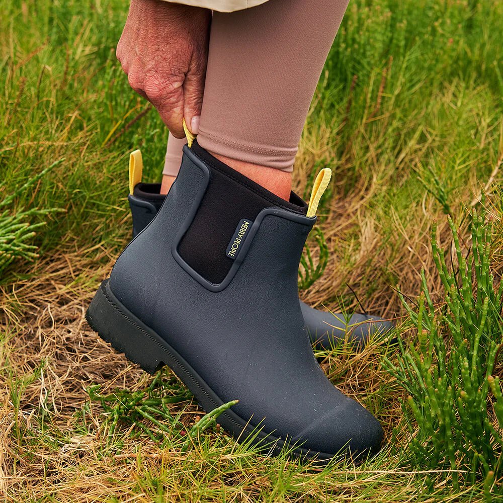 Merry People Bobbi Boot - Midnight Blue - The Flower Crate