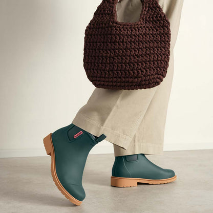Merry People - Bobbi Boot, Teal - The Flower Crate