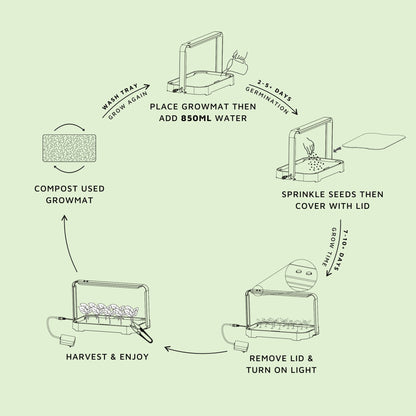 Micropod - Micro Garden Kit - The Flower Crate