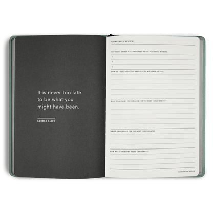 MiGoals - 2026 Sea Green &quot;From the Little Things&quot; Weekly Notes Diary - The Flower Crate