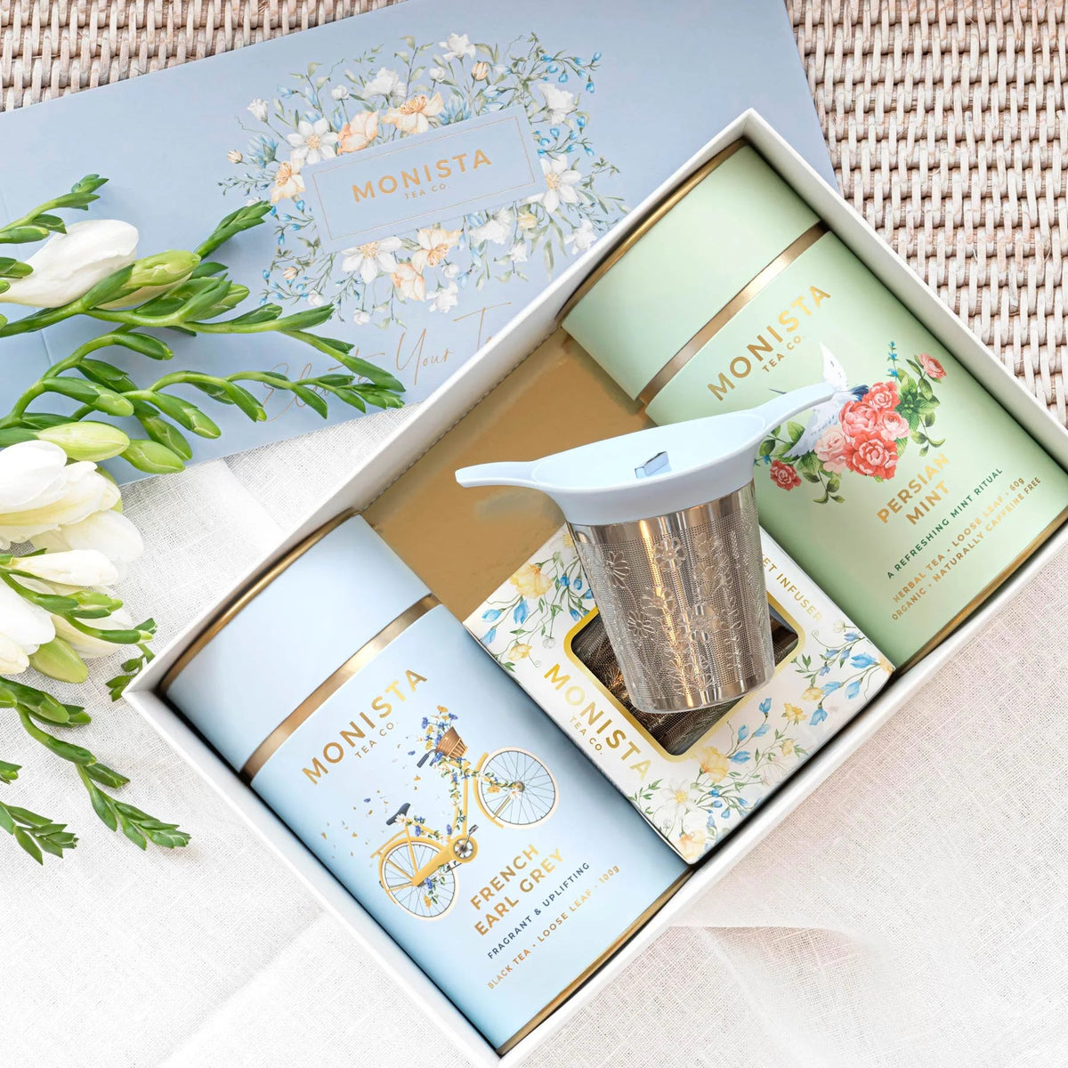 Monista Tea Co - Sunrise to Sunset Tea Gift Set - The Flower Crate