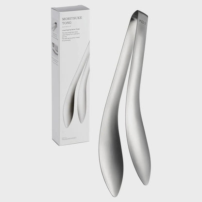 Moritsuke Stainless Steel Serving Tongs - The Flower Crate