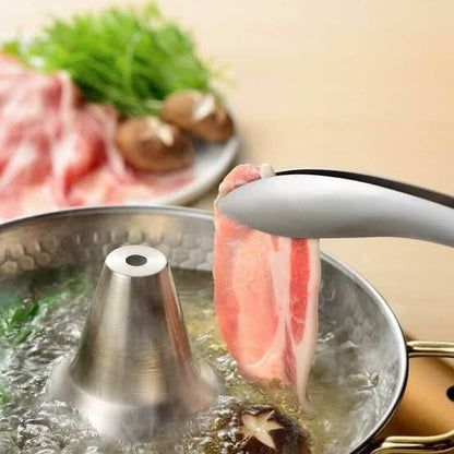 Moritsuke Stainless Steel Serving Tongs - The Flower Crate