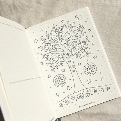 Musings From The Moon - Unravel, A Guided Self - Reflection Journal - The Flower Crate
