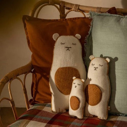 Muskhane - Grizzly Pasu Cushion - The Flower Crate