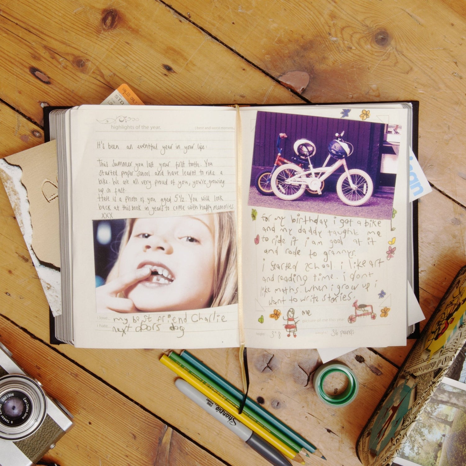 My Life Story - A Diary for Your Whole Life - The Flower Crate
