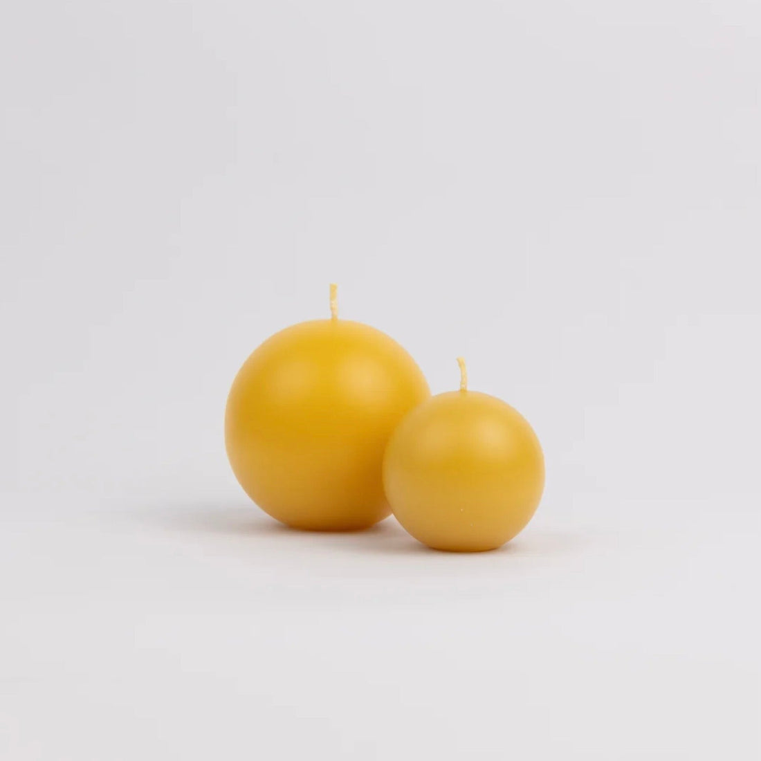 National Candles - Beeswax Orb - The Flower Crate