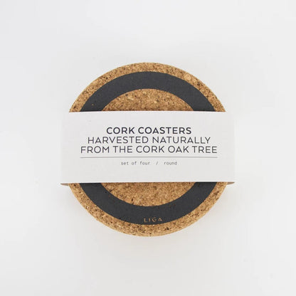 Natural Cork Coasters - Earth - The Flower Crate