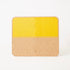 Natural Cork Placemats - Beach Yellow - The Flower Crate