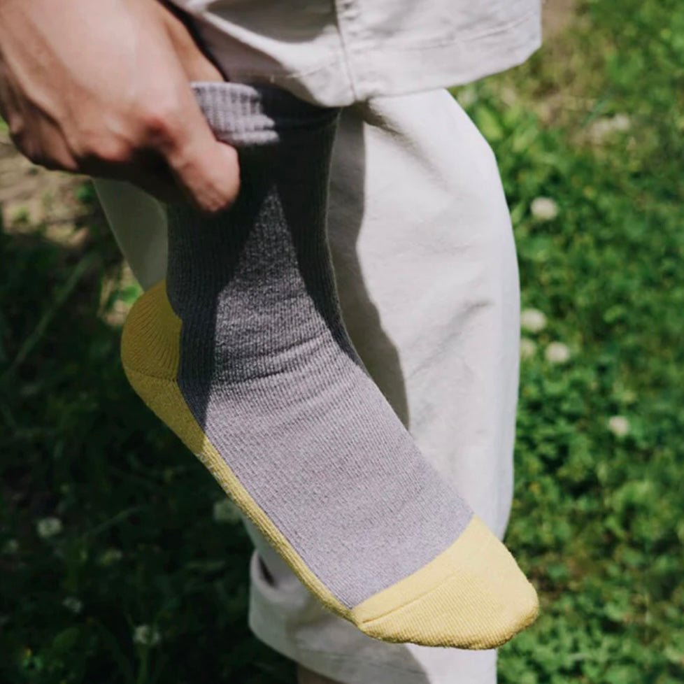 Nishiguchi Kutsushita Socks - Wool Trail Sampo - The Flower Crate