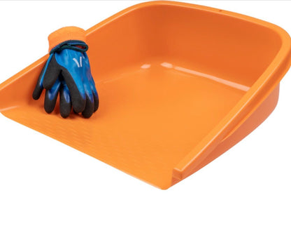 Niwaki Enormous Orange Leaf Pan - The Flower Crate