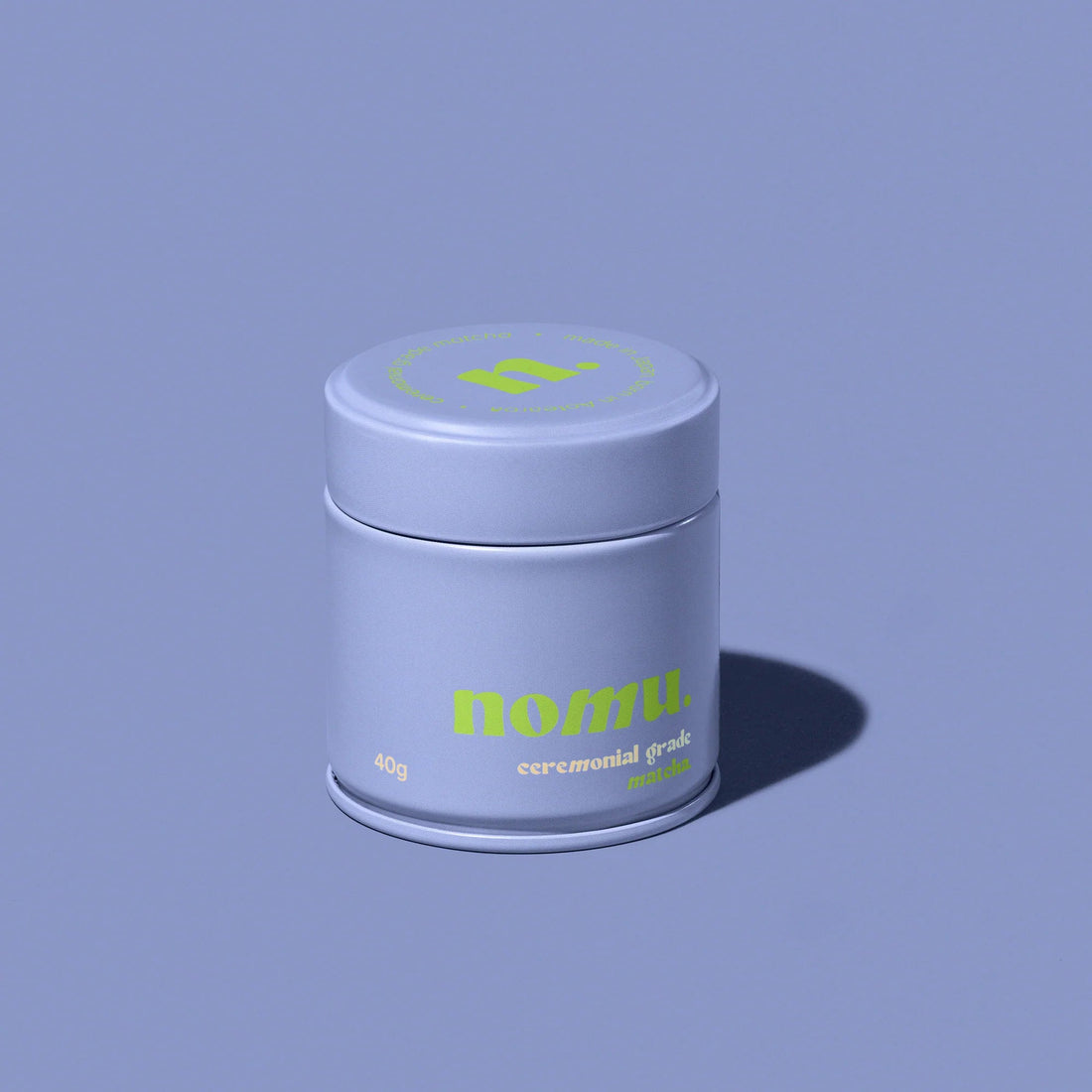 Nomu - Ceremonial Grade Matcha 40g Tin - The Flower Crate
