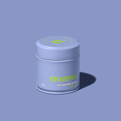 Nomu - Ceremonial Grade Matcha 40g Tin - The Flower Crate