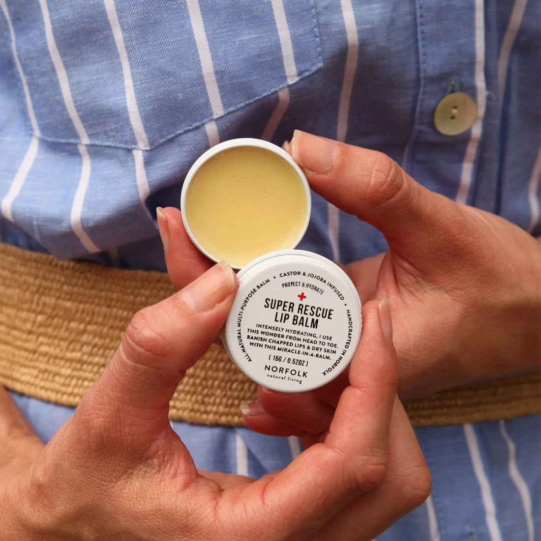 Norfolk Natural Living - Super Rescue Lip Balm - The Flower Crate