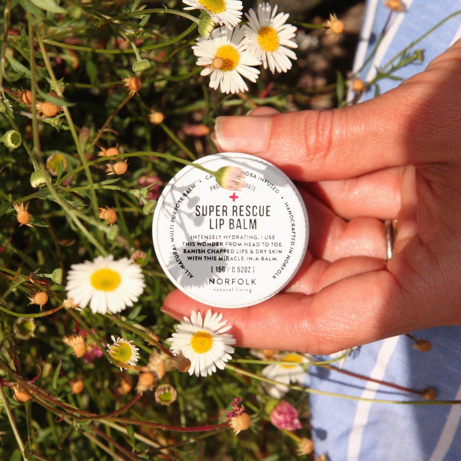Norfolk Natural Living - Super Rescue Lip Balm - The Flower Crate