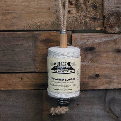 Nutscene - Jute Twine on Recycled Hanging Bobbin - The Flower Crate