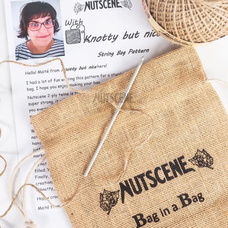Nutscene - Make - Your - Own String Bag Kit - The Flower Crate