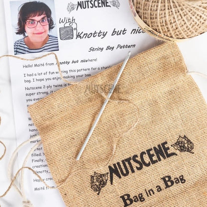 Nutscene - Make - Your - Own String Bag Kit - The Flower Crate