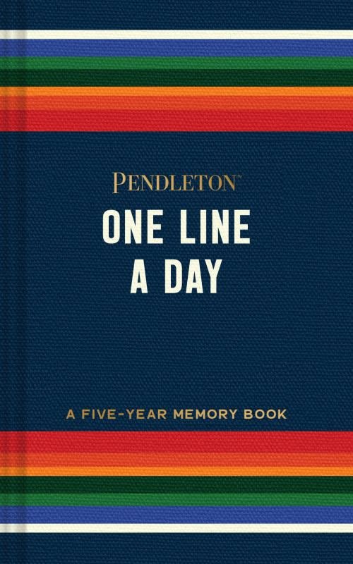 One Line A Day, Pendelton - A Five Year Memory Book - The Flower Crate