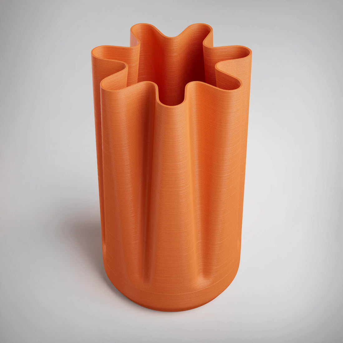 Ooak - Kina 7 Walking Stick Holder, Tangerine - The Flower Crate